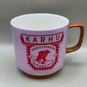 KARHU ANTHROPOLOGIE Urheilutarpeita Sportartiklar Finnish Bear Coffee Tea MUG